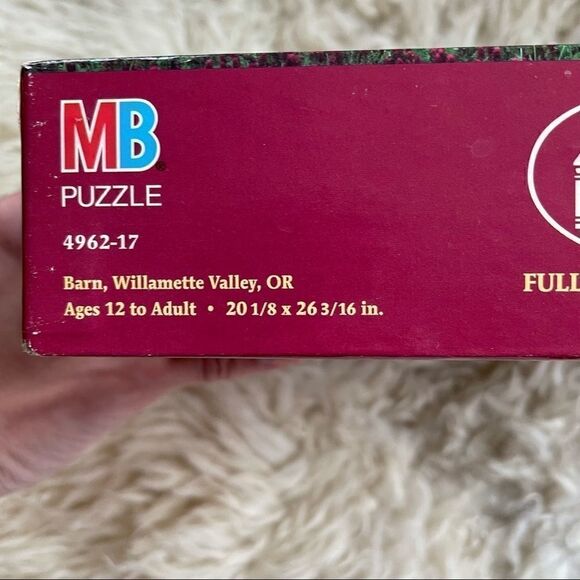 MB Big Ben “Barn, Willamette Valley, OR” 1000 Pcs Puzzle - Picture 3 of 5